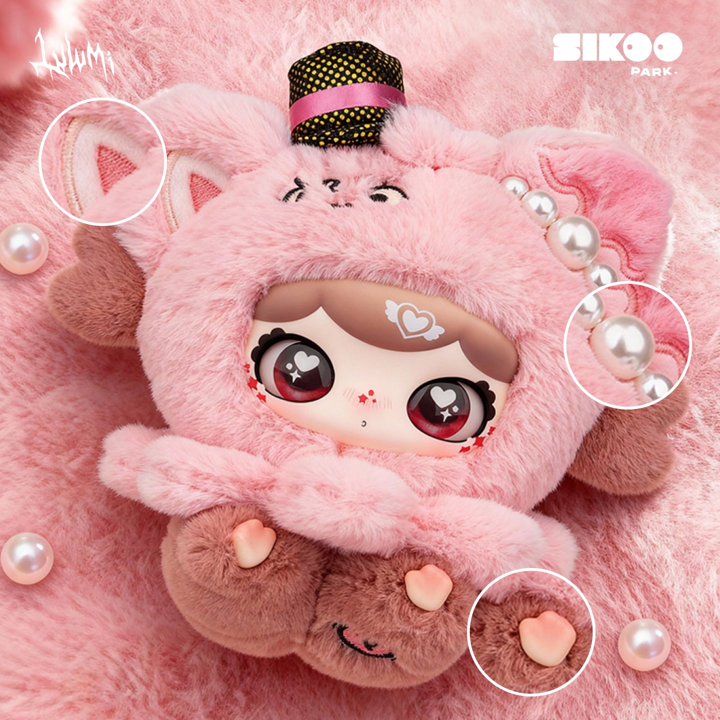 SIKOOPARK Lulumi "Vel-Heart Diplomat" Limited Edition Plush